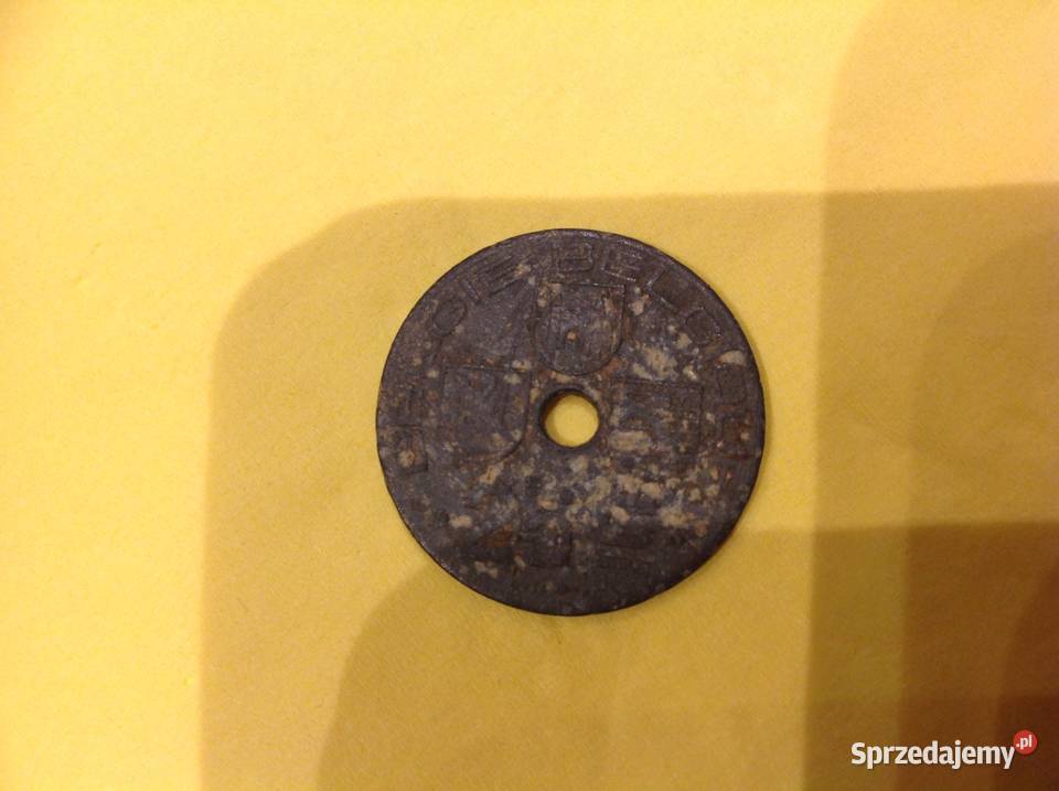 Belgia 25 centów z 1944 roku lubuskie Nowa Sól