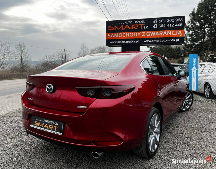 Mazda 3 KANJO Navi Kamera Lakier Perła Sedan IV Rydułtowy
