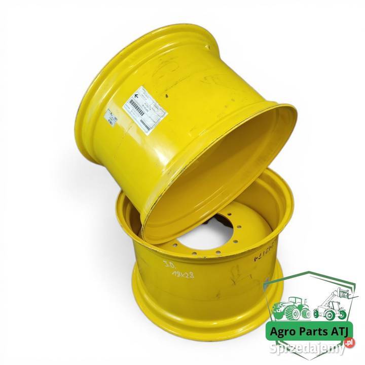 John Deere 6155R AL242174 Felga R28 TW18LX28 podlaskie Ciechanowiec