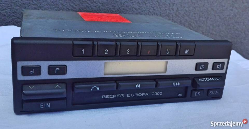 Radio BECKER EUROPA 2000 BE 1100 MercedesBenz Pszczyna
