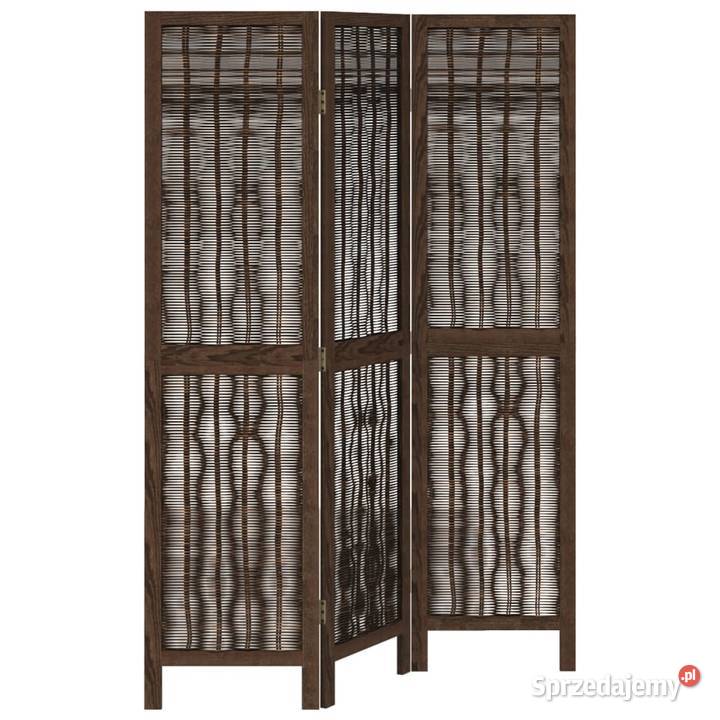vidaXL Parawan pokojowy 3panelowy ciemny mazowieckie Warszawa