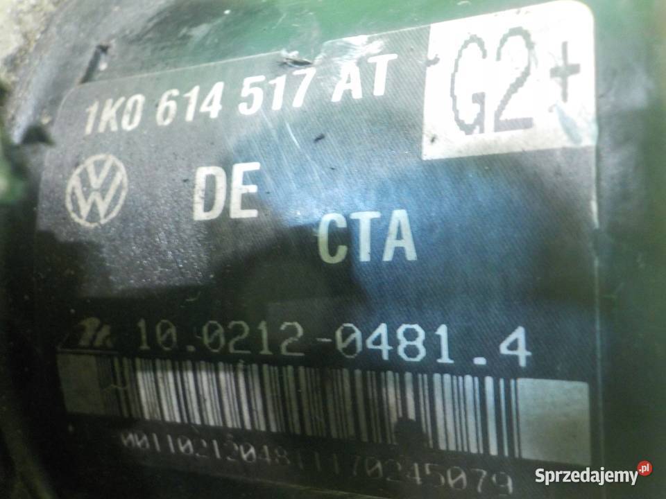 VW GOLF VI 16 TDI 10r HB 5D pompa ABS Suków