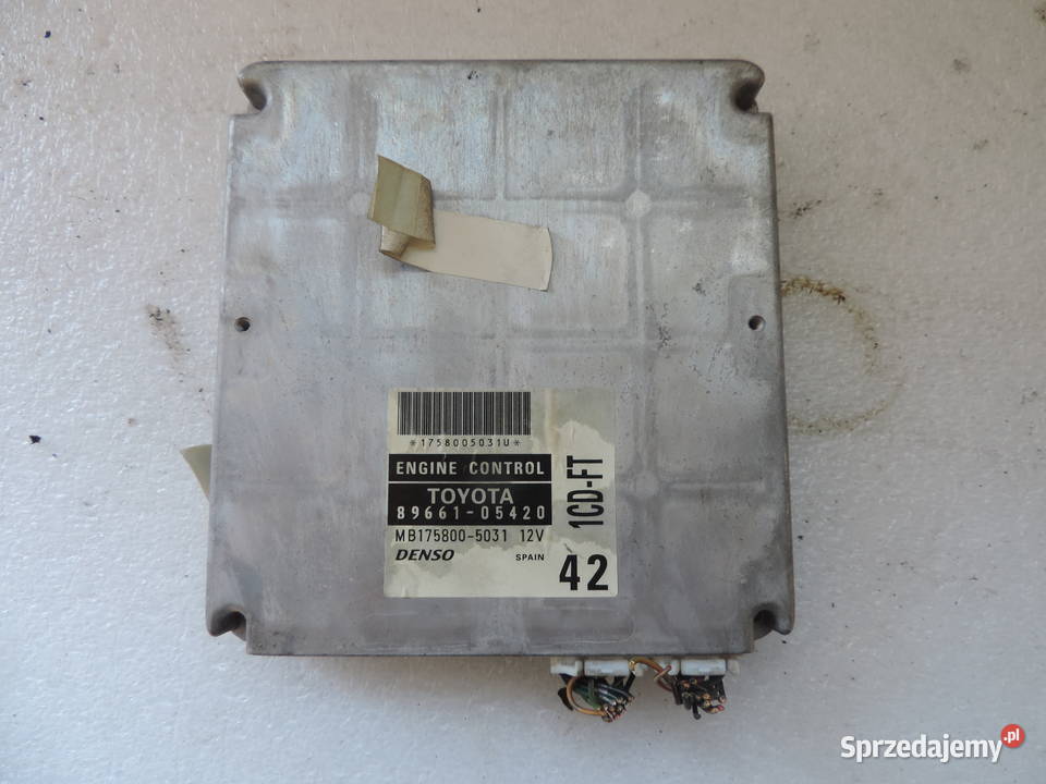 Sterownik Silnika MB1758005031 Toyota AVENSIS Nowy Sącz