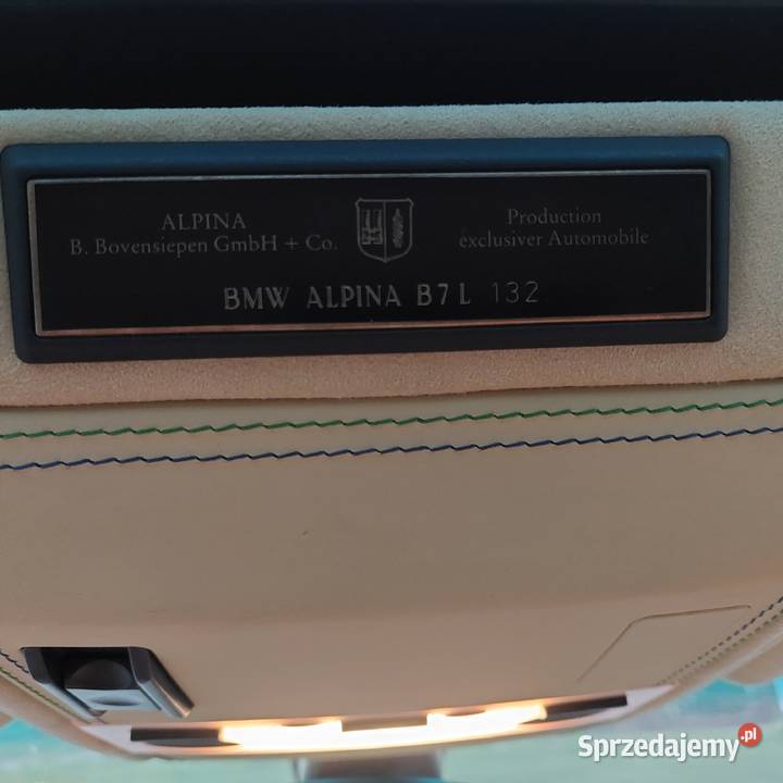 BMW Alpina B7L Niski przebieg autoalarm świętokrzyskie
