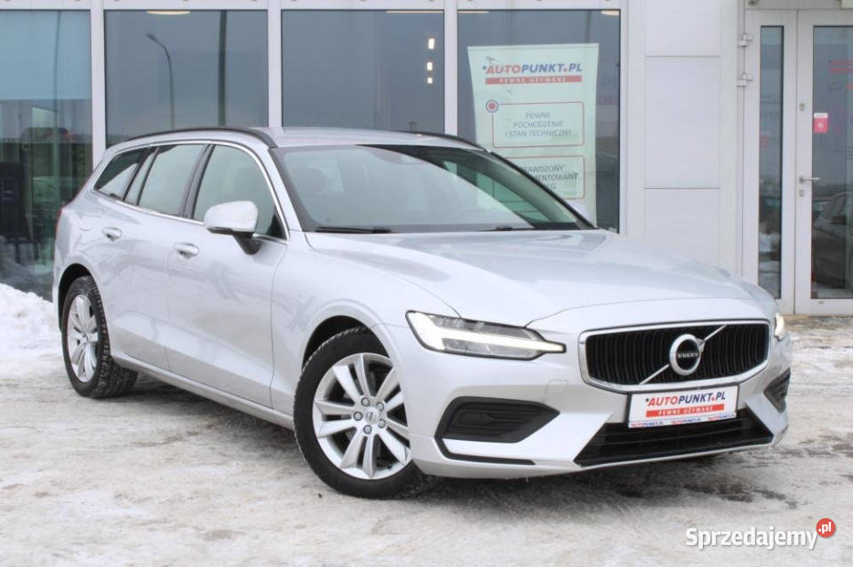 Volvo V60 2021r Tempomat Kamera CarPlay LED FV23 nieuszkodzony Gdańsk