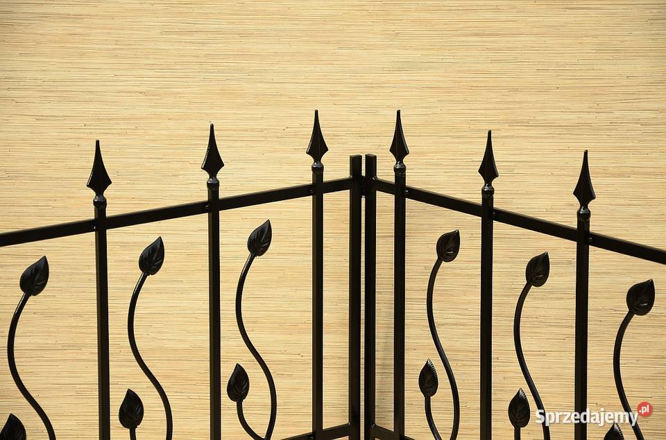Płotek metalowy ogrodowy palisada do ogrodu 100