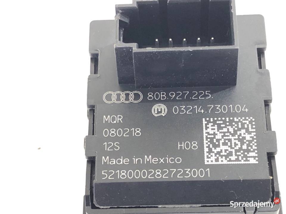 DŹWIGNIA HAMULCA RĘCZNEGO AUDI Q5 FY 80B927225