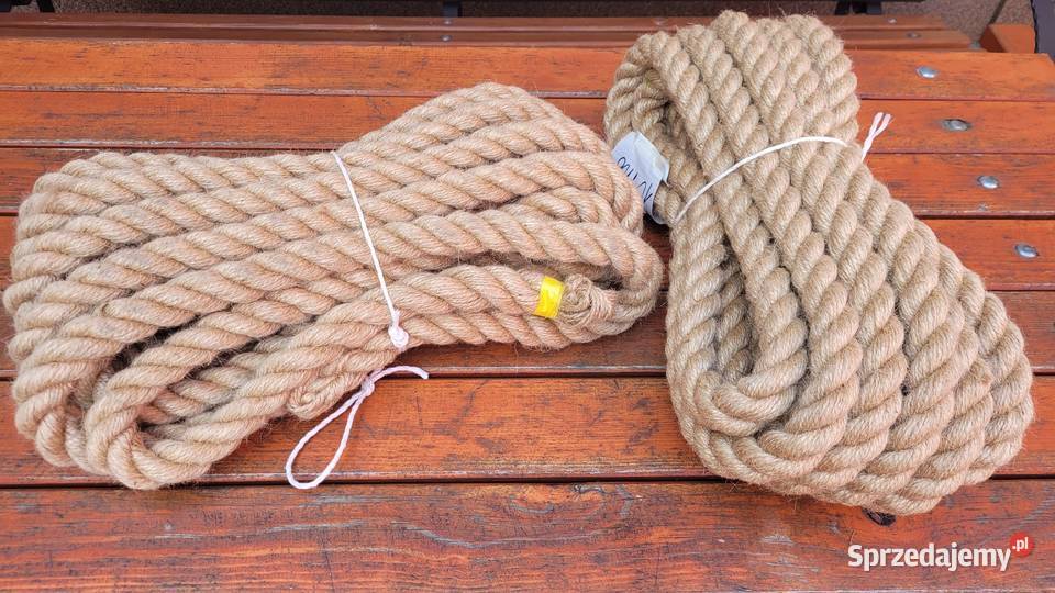 Lina jutowa 20mm 50m sznurek postronek lina Warszawa sprzedam