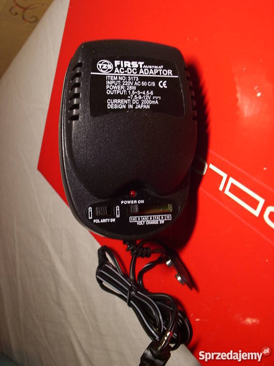 Zasilacz z regulacją napięcia 15V do 12V 2000 mA Ostrołęka