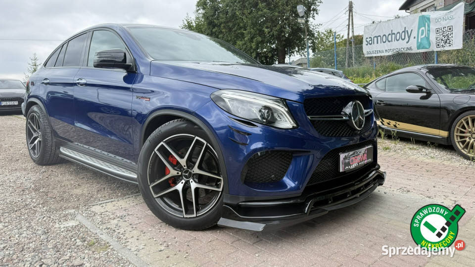Mercedes GLE 43 AMG Coup43AMG 390 pak Maxton autoalarm Gdańsk