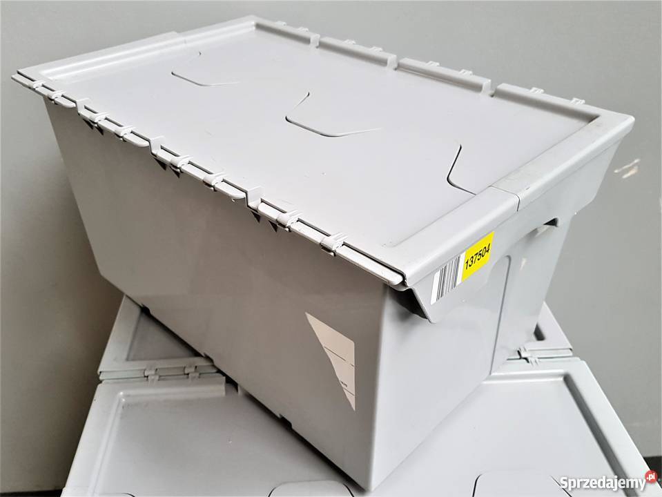 Pojemniki magazynowe zamykane 600x400x300mm dolnośląskie sprzedam