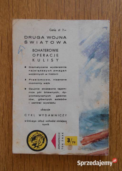 Żółty Tygrys Łodzią na Gotlandię 379 historyczne Książki i Podręczniki Parczew sprzedam