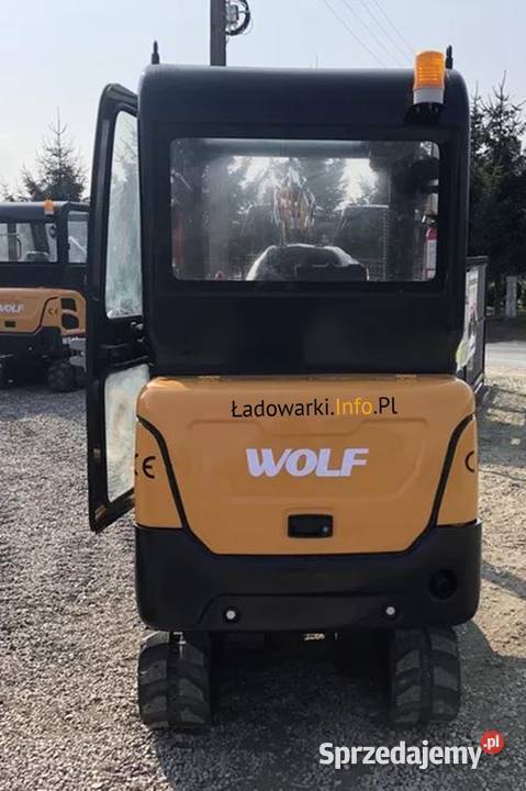 MINIKOPARKA WOLF WE18 Silnik KUBOTA LAIDONG