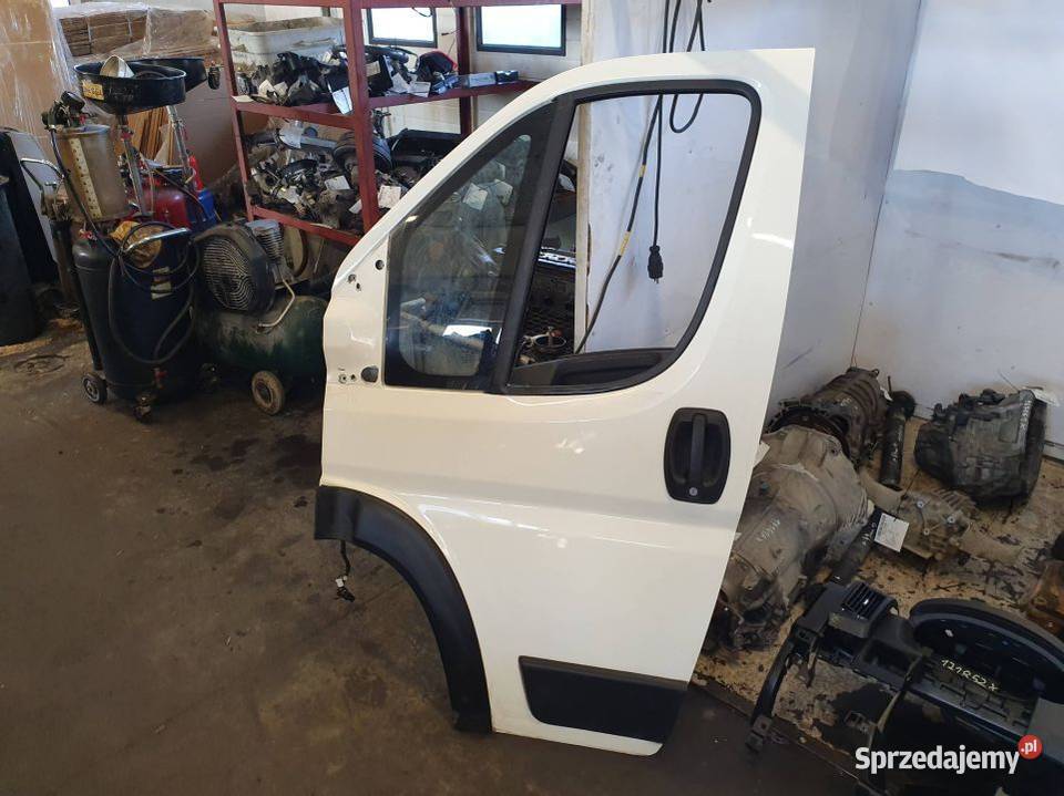 DRZWI LEWE PRZÓD PEUGEOT BOXER III BIAŁE 2018 kujawsko-pomorskie Lipno