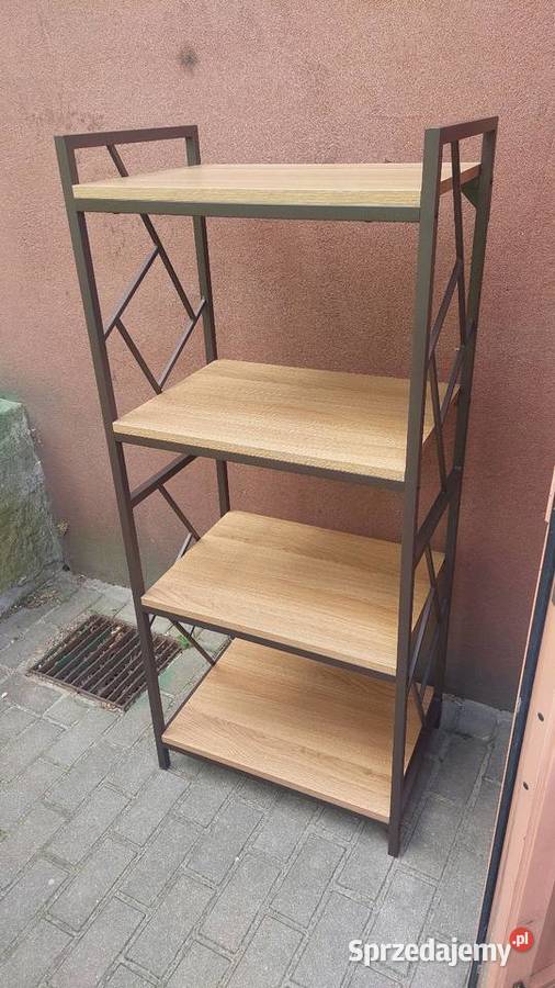 Regał w stylu loft 60cm Regały
