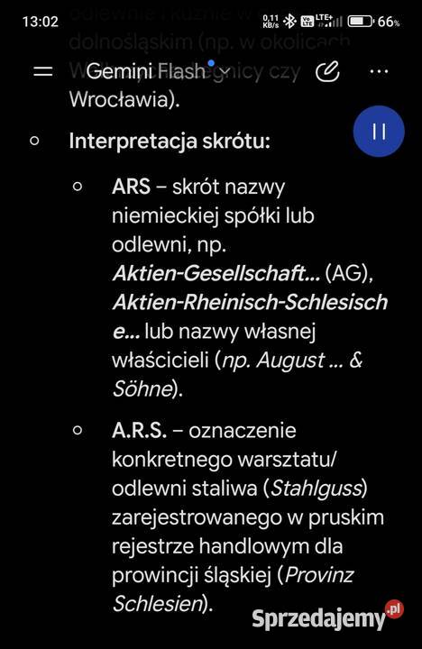 Kowadło stare przedwojenne Jelcz-Laskowice