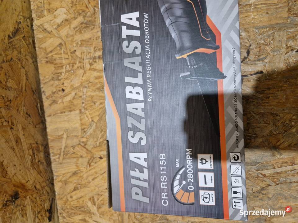CRAMP RS115B PIŁA SZABLASTA PILARKA LISI OGON Głogowa sprzedam