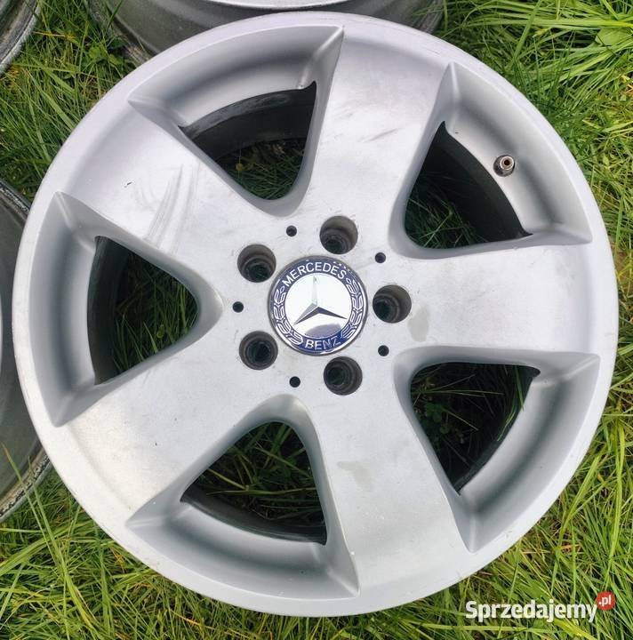 Komplet alufelg Mercedes w211 5x112 16 PROSTE Jelenia Góra sprzedam