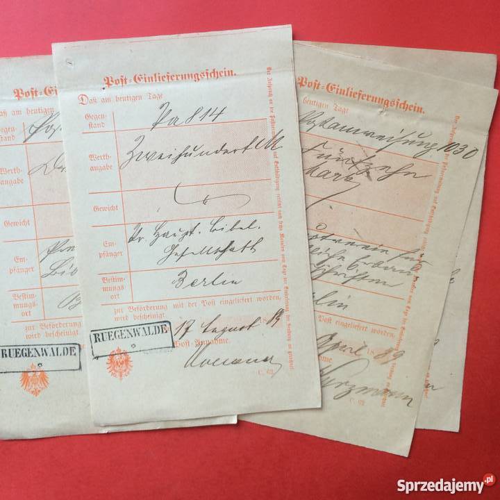 746 Dokumenty Niemieckie Szczecin