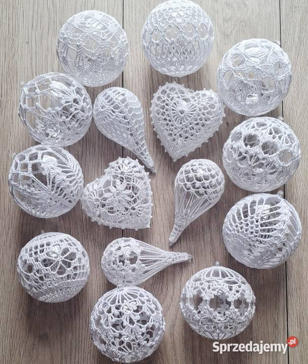 Bombki szydełkowe Lubań sprzedam