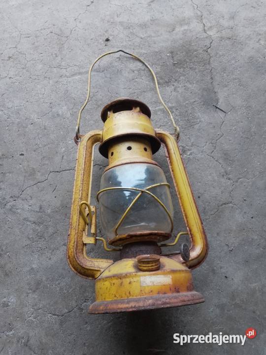 Lampa naftowa zabytkowa Tuchorza