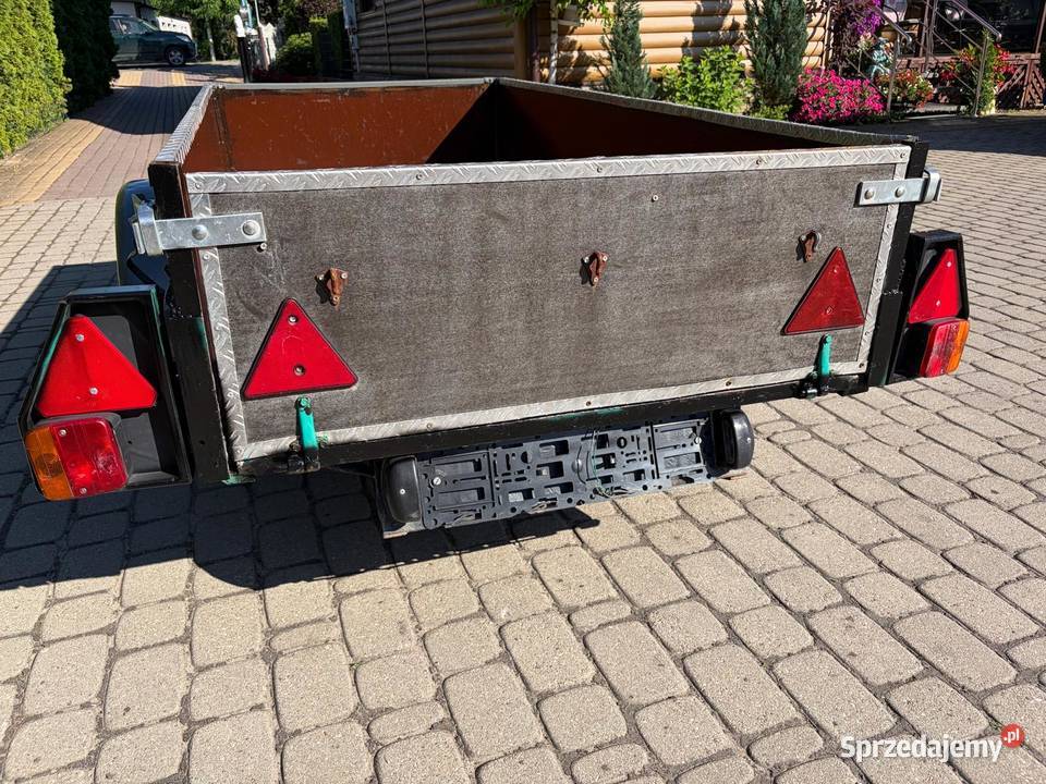 Przyczepka Westfalia 225x110 z Niemiec hamulec Kolno