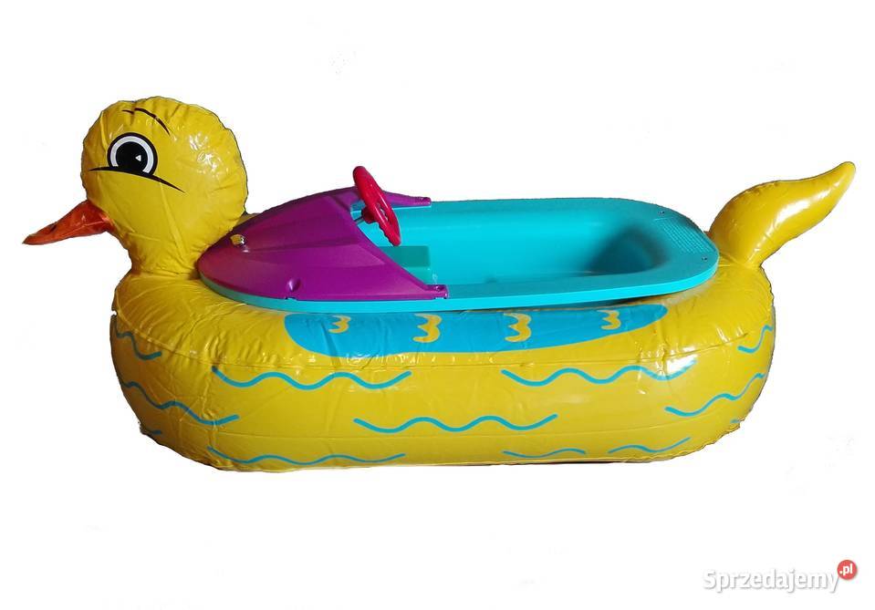 Łódeczki elektryczne zwierzaki łabądż dzieci na