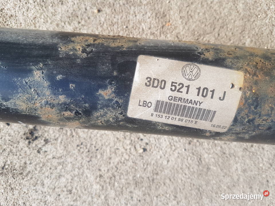 VW Phaeton wał napędowy 60 w12 Legnica sprzedam