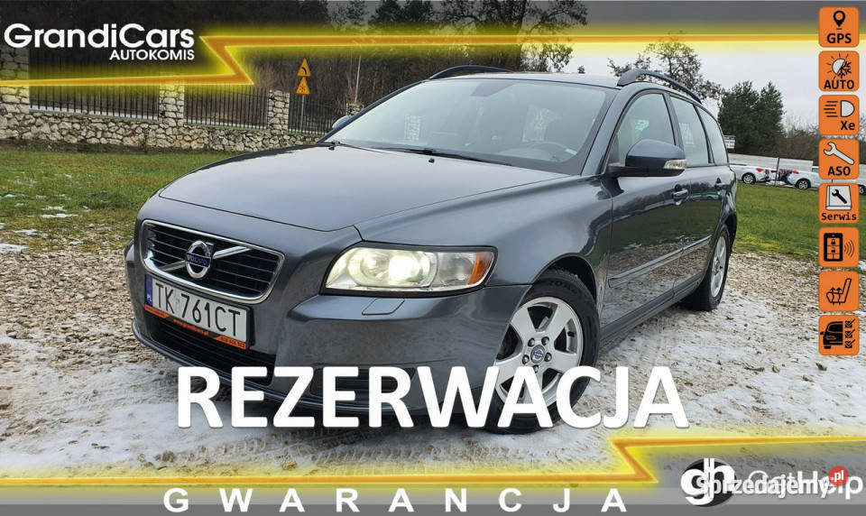 Volvo V50 16d 114 Xenon NAVI KeyLess Climatronic gniazdo AUX Chmielnik sprzedam