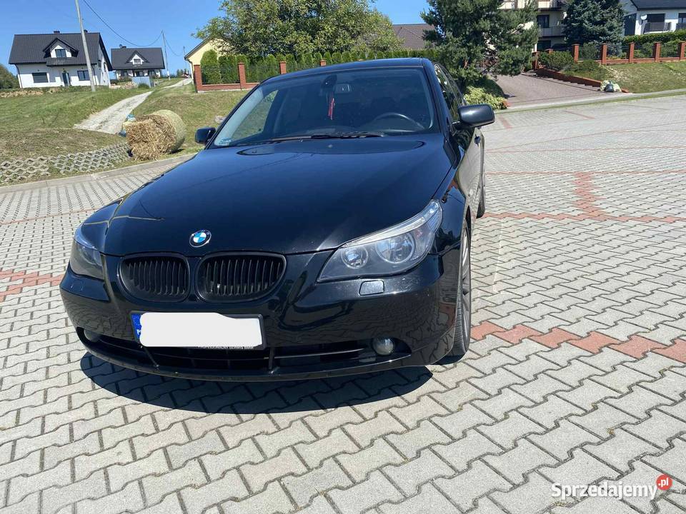 BMW E60 25l z gazem 100 bezwypadkowe oryginalny