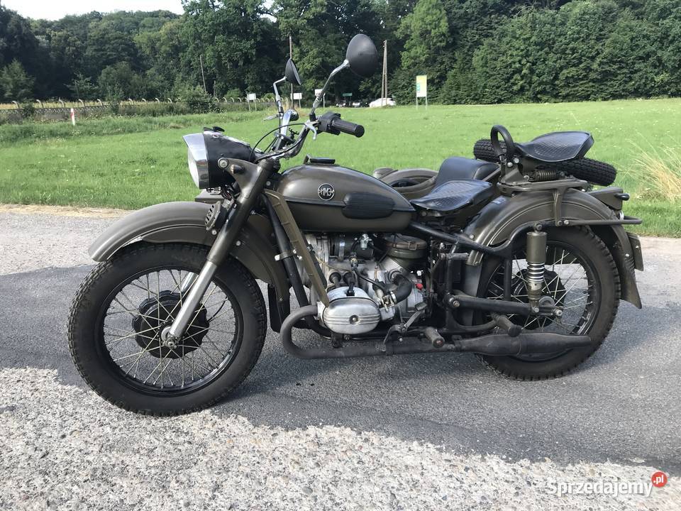 Ural z przyczepką Kamieniec Ząbkowicki