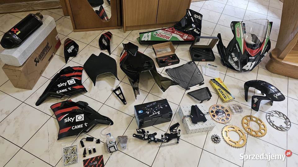Aprilia RSV4 1100 Factory Zestaw torowy tor sprzedam