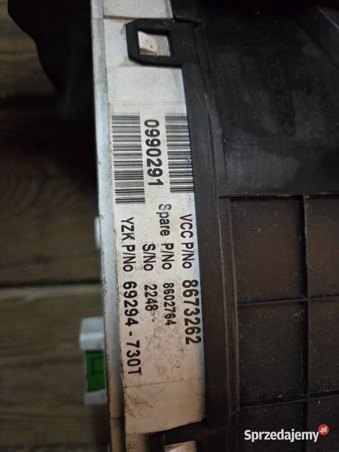 Zegary Volvo S80 25 diesel osobowe mazowieckie Łagów