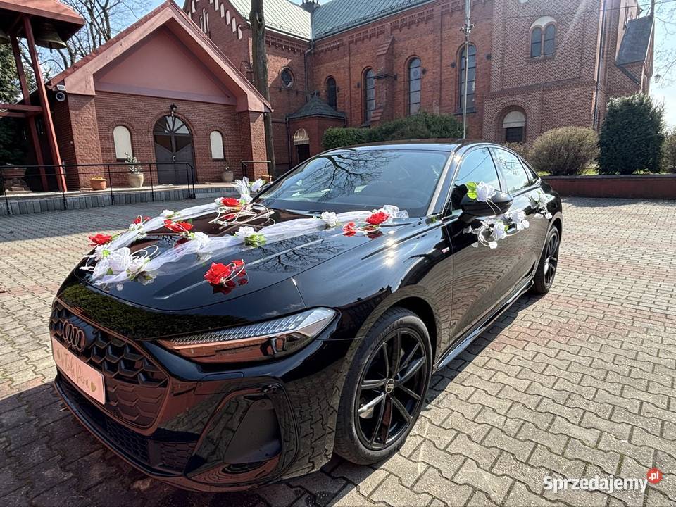Auto Audi A5 do ślubu samochód do ślubu wesela Sosnowiec
