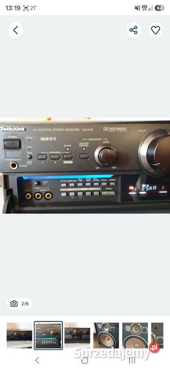 Technics Amplituner SAAX6 Technics Kolumny
