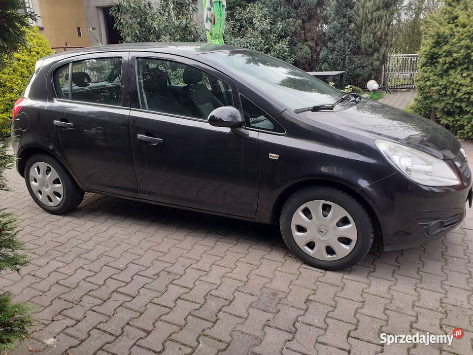 Opel Corsa D 10i1105 DrzwiKlimaCzarny Met z isofix Gliwice