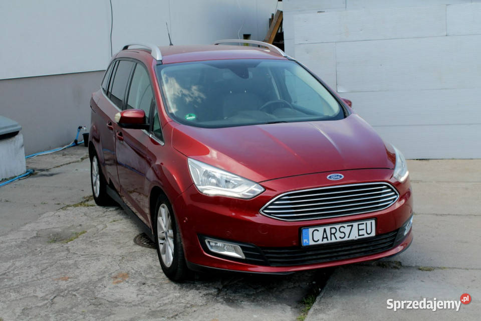 Ford Grand C Benzyna park assist nawigacja Szczecin