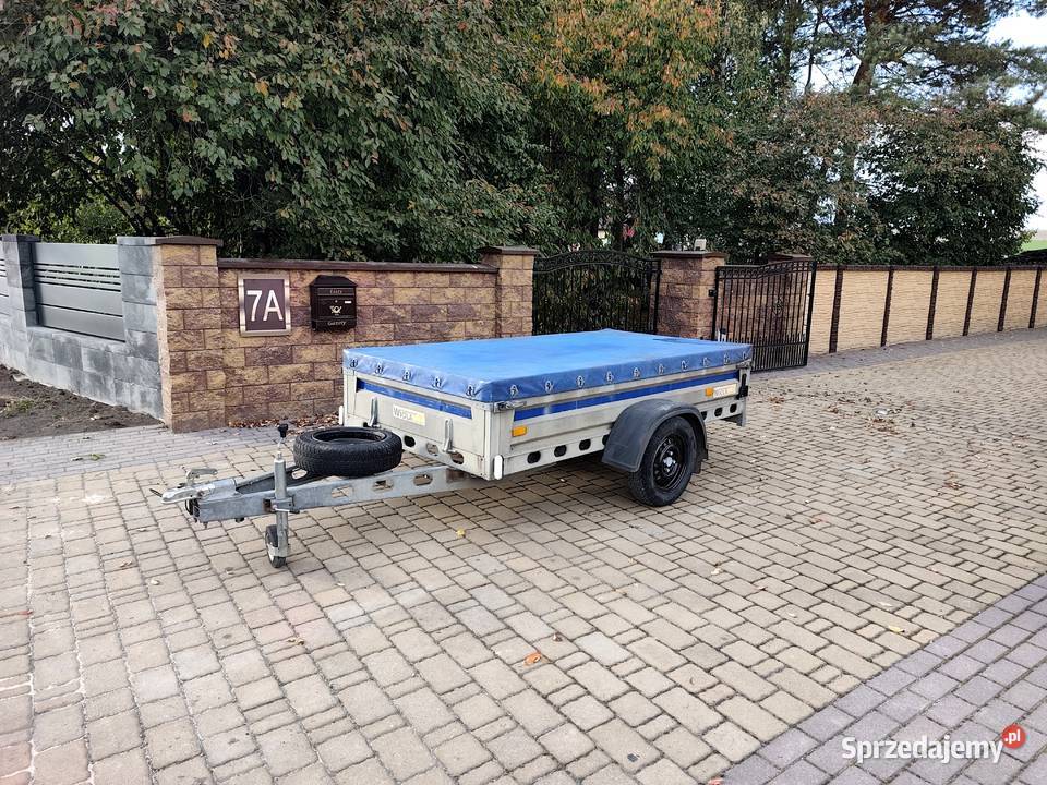 Przyczepa WIOLA 250m x 130m DMC 750 świętokrzyskie Wodzisław sprzedam