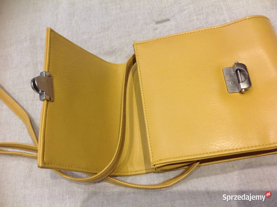 Torebka Listonoszka Damska SUNNY żołta Nowa Sól