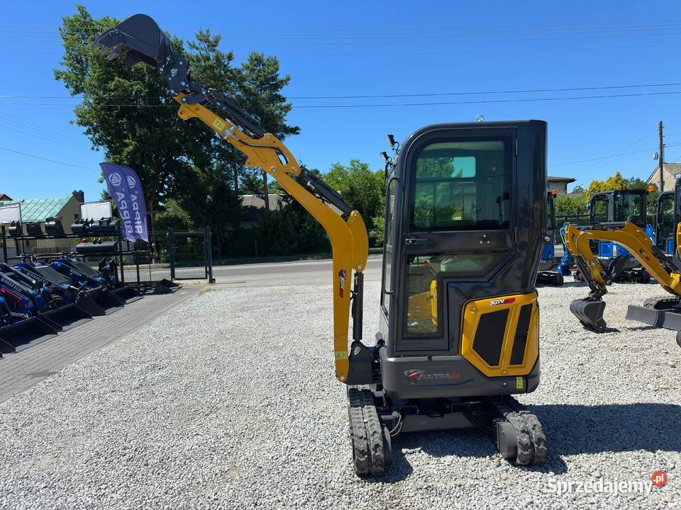 Nowa Minikoparka XGV ULTRA16 z 2026 Roku Waga Złoczew