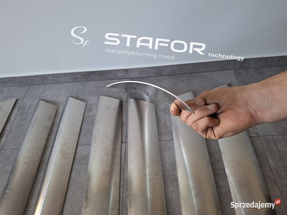 Gięcie blach zwijanie blach aluminiowych Elbląg