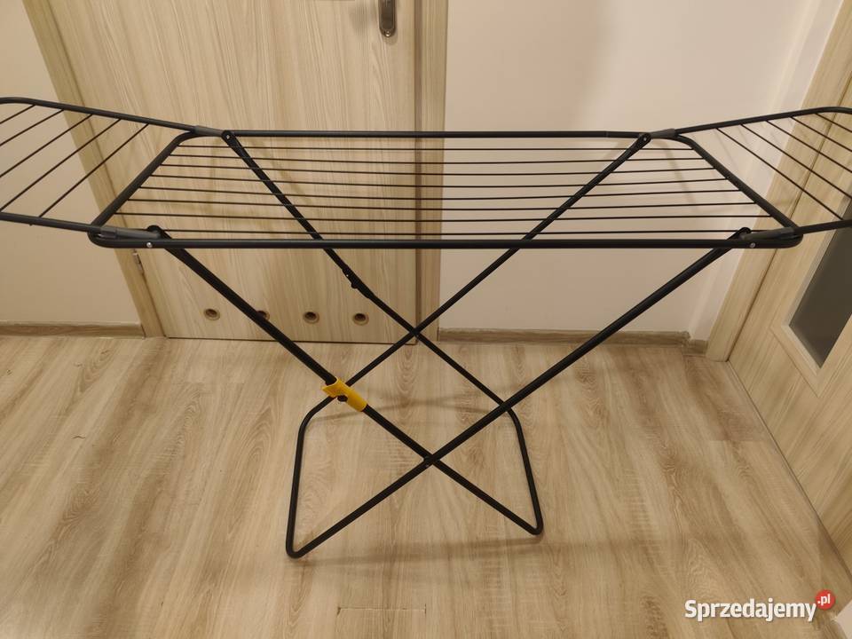 Suszarka do prania Rorets składana czarna Dom i Ogród Rzeszów