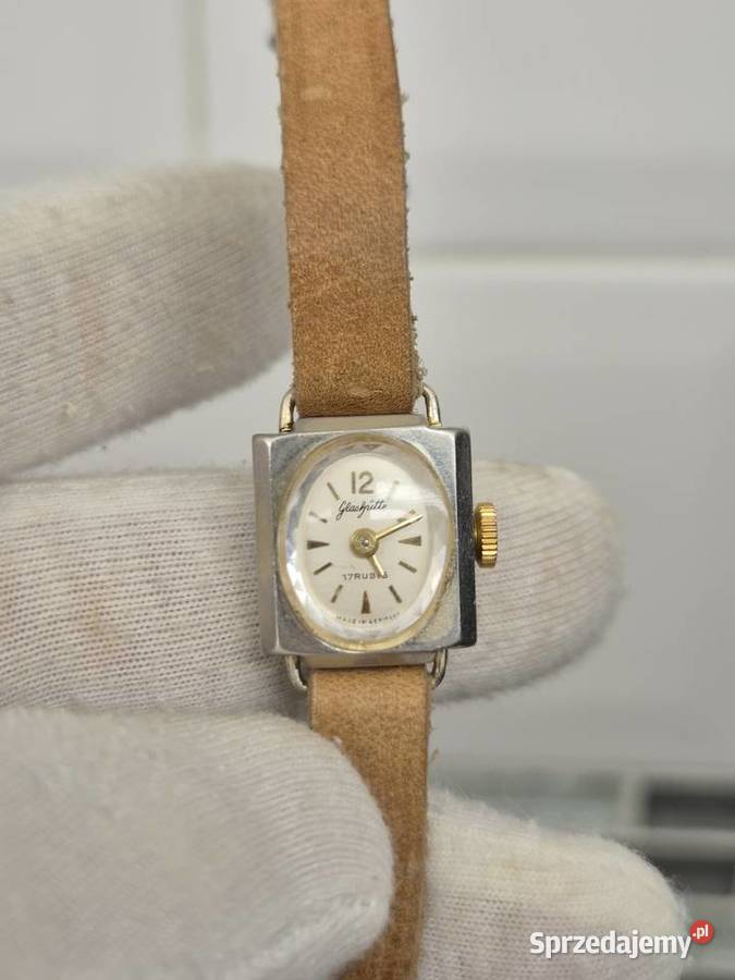 Zabytkowy damski zegarek Glashutte NRD Chorzów sprzedam