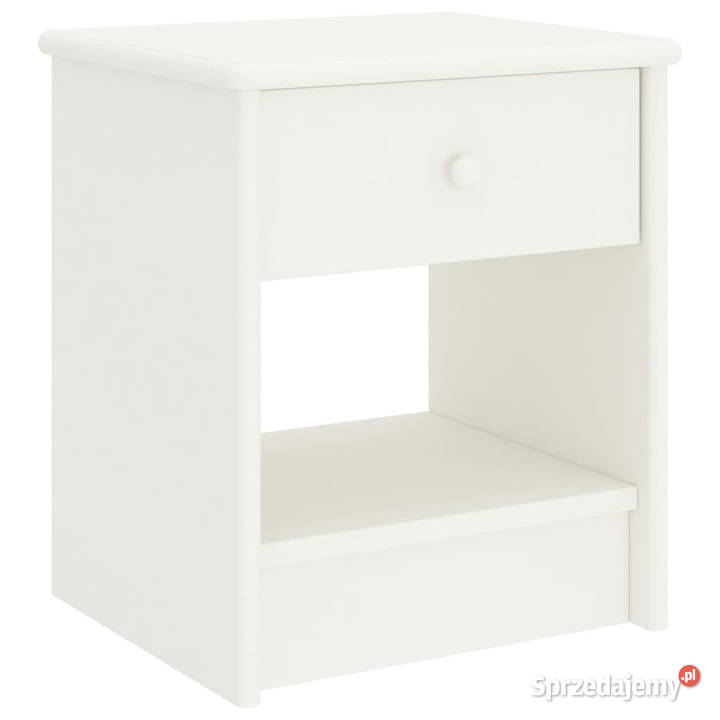 Szafka nocna biała 35x30x40 drewno sosnowe Warszawa