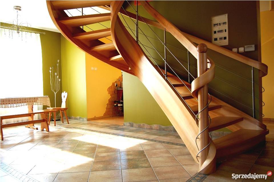 Nowoczesne schody z drewna marki Prudlik śląskie sprzedam