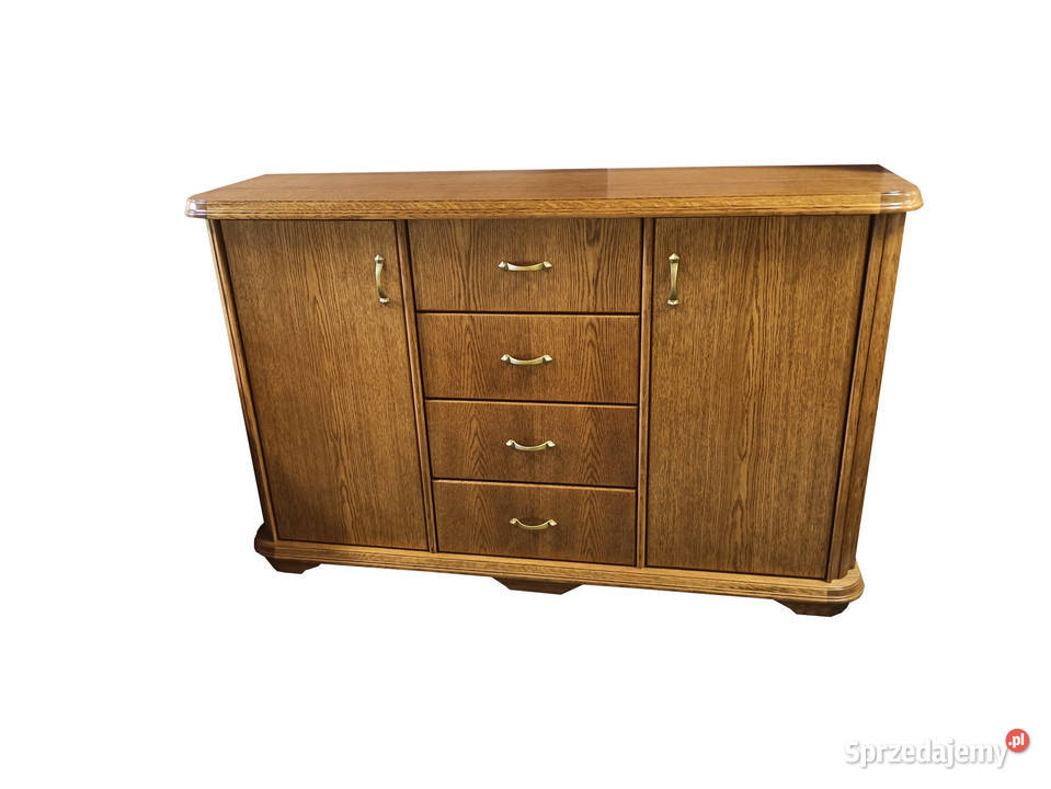 Komoda drewnianadębowa z szufladami mazowieckie Warszawa sprzedam