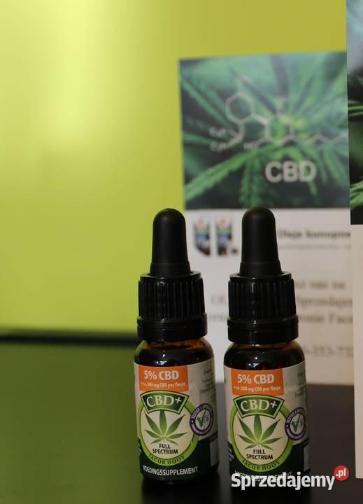 Jacob Hooy CBD Olejek 5 10ml HOLENDERSKI