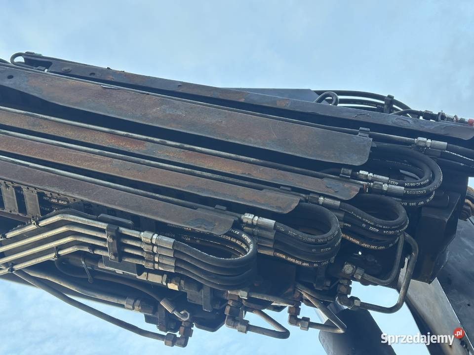 Mercedes 4x4 stały napęd HDS Hiab Wywrotka 3 Płock