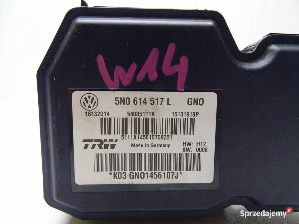 POMPA HAMULCOWA ABS VW TIGUAN 5N 20 TDI