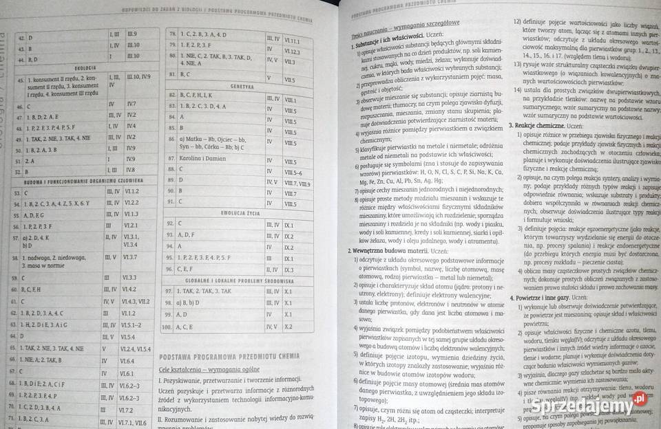 Zadania egzaminacyjne Biologia Chemia Geografia Chełm